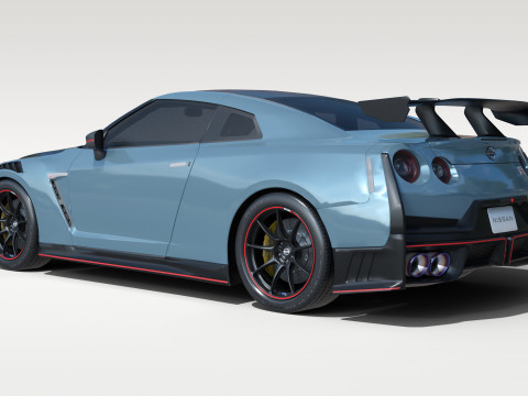 2024 Nissan GT-R NISMO 3D Model