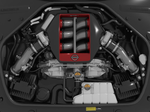 2024 Nissan GT-R NISMO 3D Model