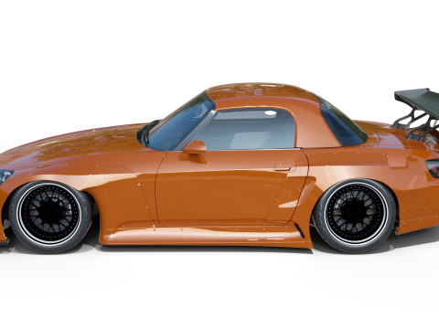 Honda S2000 Widebody Kit 3Dモデル
