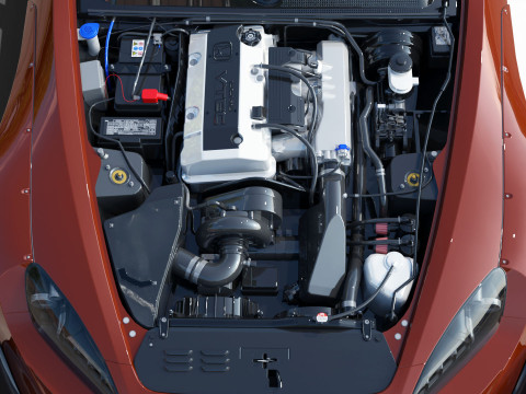 Honda S2000 Widebody Kit 3Dモデル