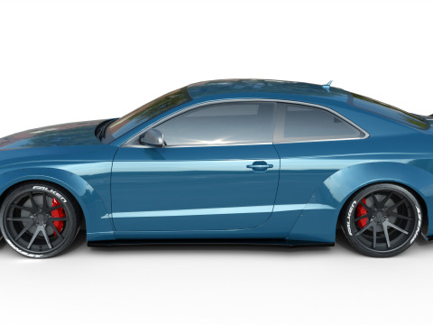 Audi RS5 Coupe LBworks Bodykit 3D 模型