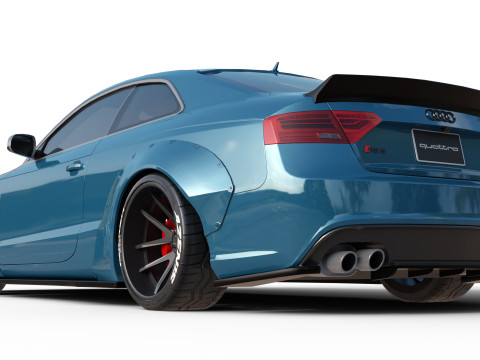 Audi RS5 Coupe LBworks Bodykit 3D 模型