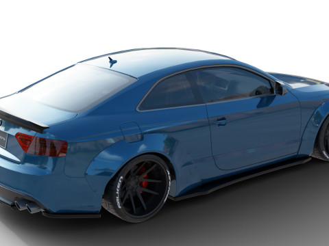 Audi RS5 Coupe LBworks Bodykit 3D 模型
