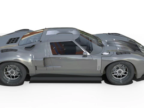 GT-40 3D Model