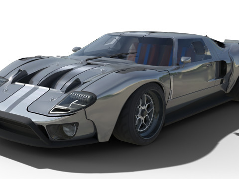 GT-40 3D Модель