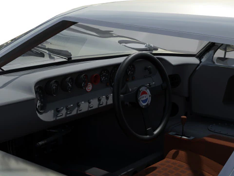 GT-40 3D Model