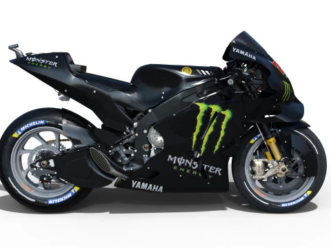 YAMAHA Monster Energy GP 3D Model