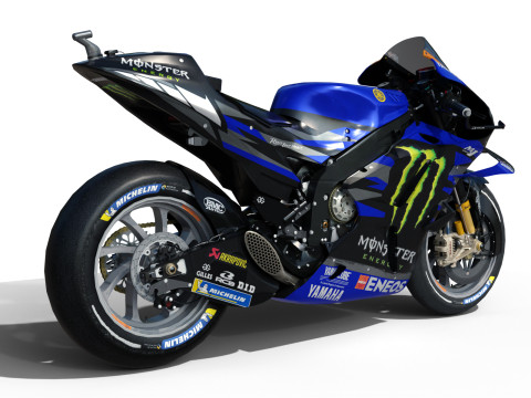 YAMAHA Monster Energy GP 3D Model