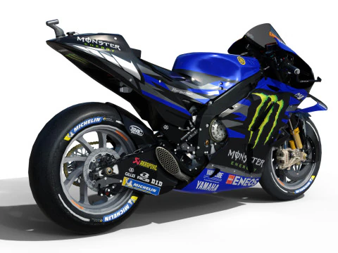 YAMAHA Monster Energy GP 3D Model