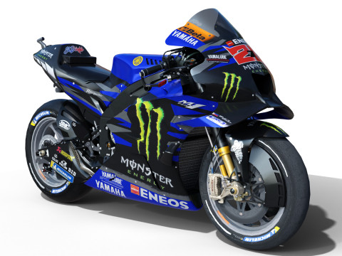 YAMAHA Monster Energy GP 3D Model
