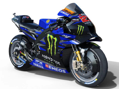 YAMAHA Monster Energy GP 3D Model