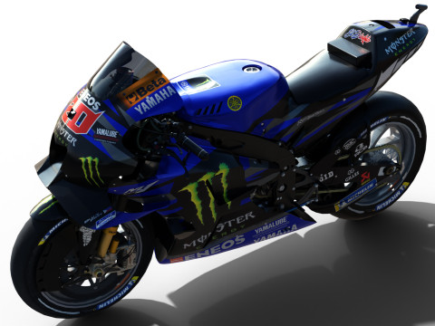 YAMAHA Monster Energy GP 3D Model