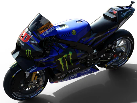 YAMAHA Monster Energy GP 3D Model
