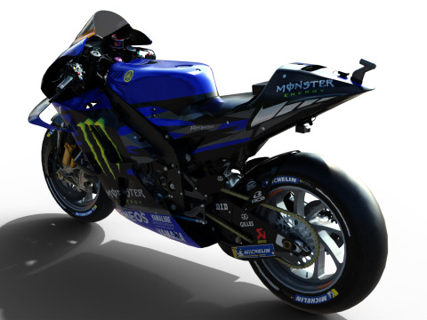 YAMAHA Monster Energy GP 3D Model