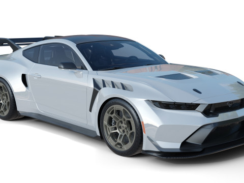 2025 MUSTANG GTD 3D 3D 모델