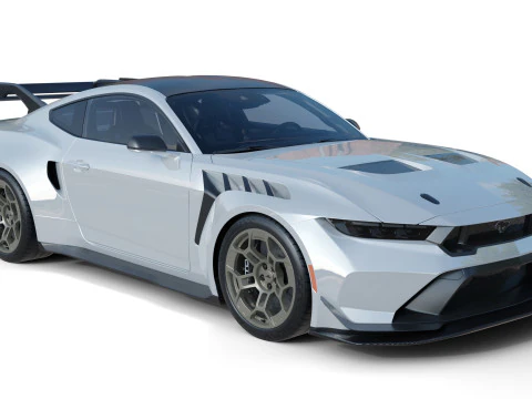2025 MUSTANG GTD 3D 3D Model