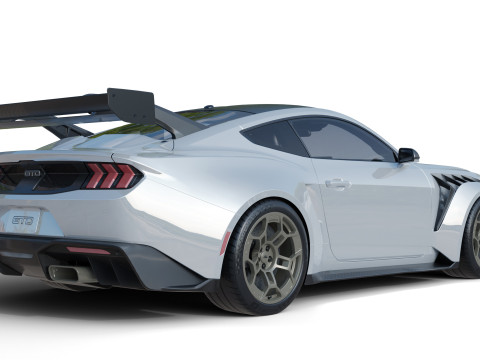 2025 MUSTANG GTD 3D 3D 모델