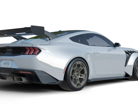 2025 MUSTANG GTD 3D 3D Model