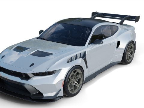 2025 MUSTANG GTD 3D 3D 모델