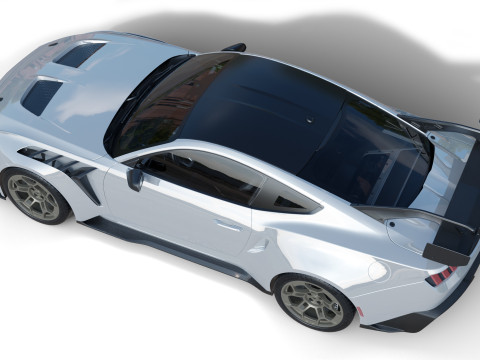 2025 MUSTANG GTD 3D 3D 모델