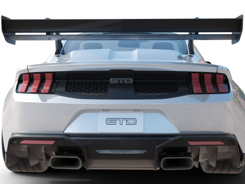 2025 MUSTANG GTD 3D 3D 모델