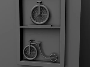 3डी शयनकक्ष 3D मॉडल