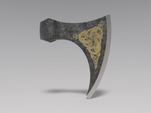 celtic axe 3D 모델