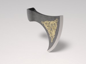 celtic axe 3Dモデル