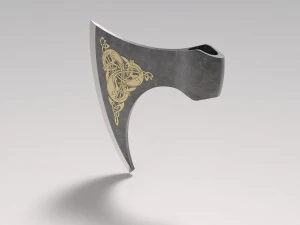 celtic axe 3D Model