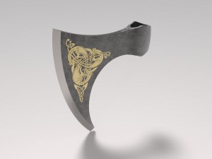 celtic axe 3Dモデル