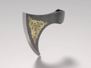 celtic axe 3D Model