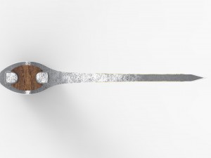 medieval celtic battleaxe 3D Модель