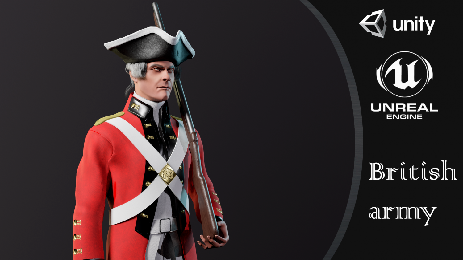 English soldier 3D Model $40 - .unknown - Free3D