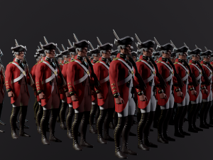 british soldier Modelo 3D