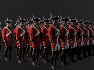 british soldier 3D Model