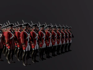 british soldier 3D Model