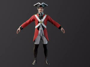 british soldier 3D Model