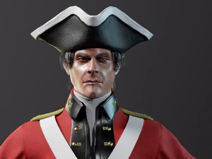 british soldier 3D Model