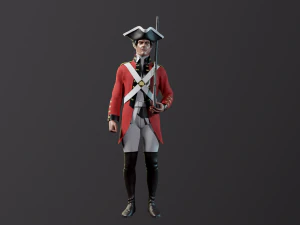 british soldier 3D Model