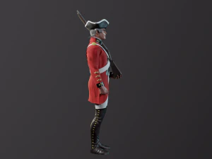 british soldier 3D Model