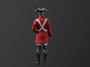 british soldier 3D Model