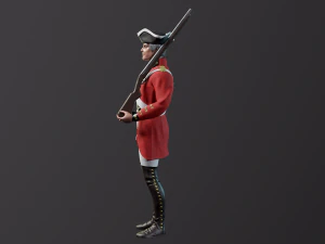 british soldier 3D Model