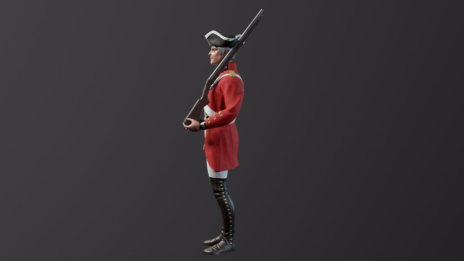 English soldier 3D Model $40 - .unknown - Free3D