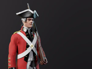 british soldier 3D Model