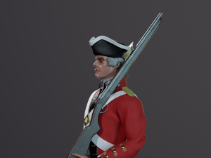 british soldier Modelo 3D