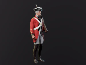 british soldier 3D Model