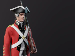 british soldier 3D Model