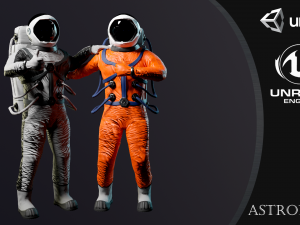 astronaut Modèle 3D
