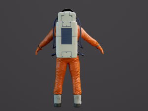 astronaut 3D Model