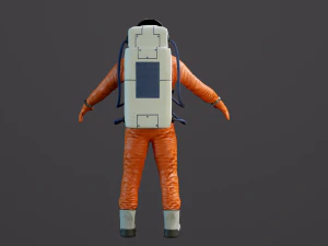 astronaut 3D Model